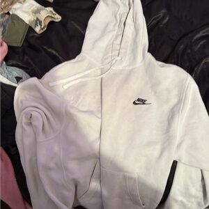 Nike White Hoodie
